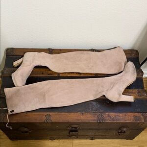 Stuart Weitzman Blush Over-the-Knee Boots